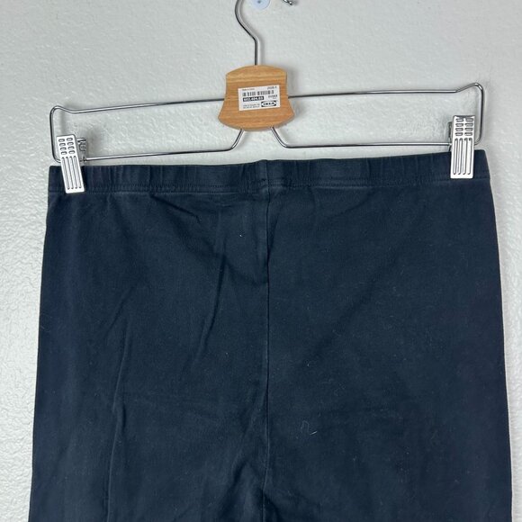 Johnny Was Frankie Leggings M Black Floral Embroidered Pull On Stretch - Picture 9 of 10